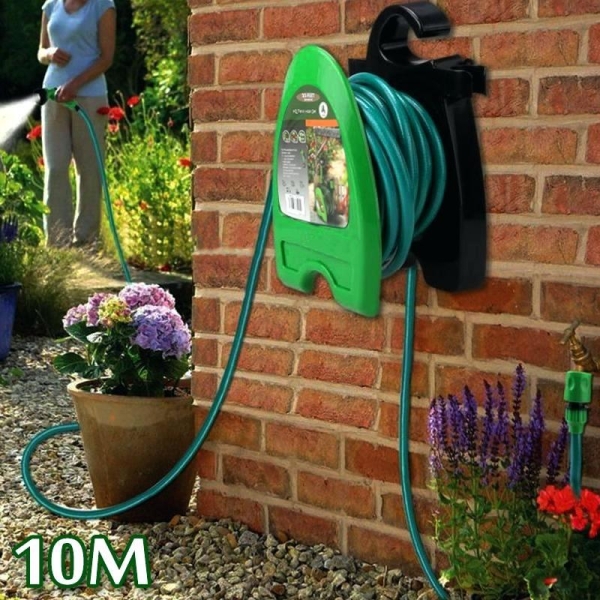 Lexia New Sell  High Quality 33ft Garden Hose Reel for Space-Saving Watering Storage