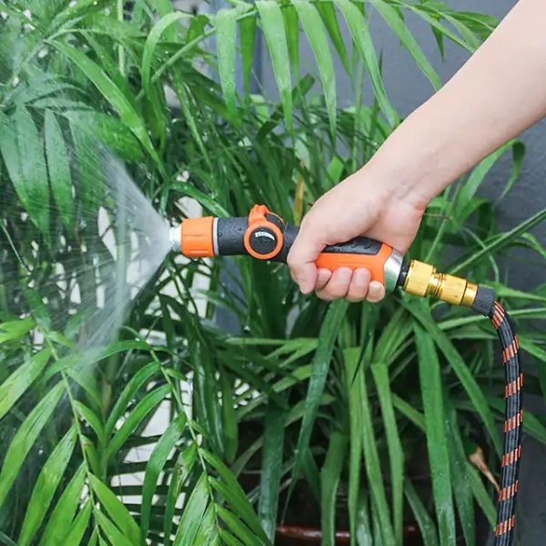 Adjustable Spray Water Hose Sprayer Pistol Nozzle Garden Hose Nozzle With Thumb Water Flow Control